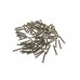 FixtureDisplays® 100PK M3 X 40mm Pitch 0.5mm - Phillips Flat Head Machine Screw (Countersunk) Carbon Steel Nickel Plated Cross Recessed  302013